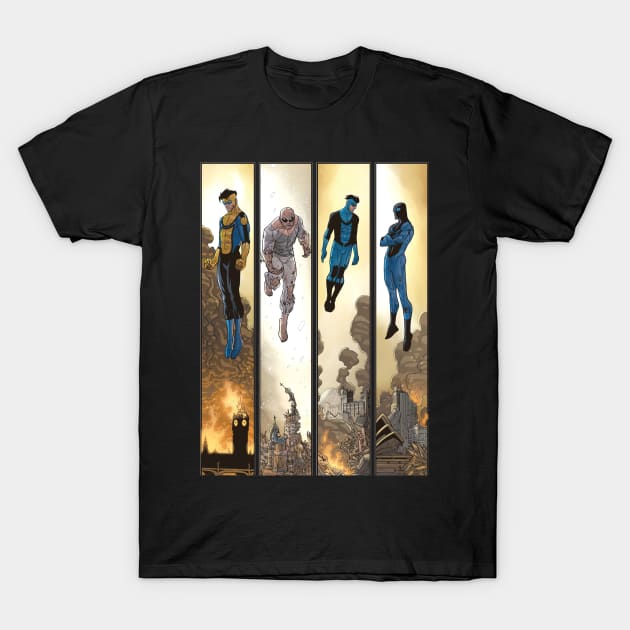 invincible comic strip T-Shirt by super villain